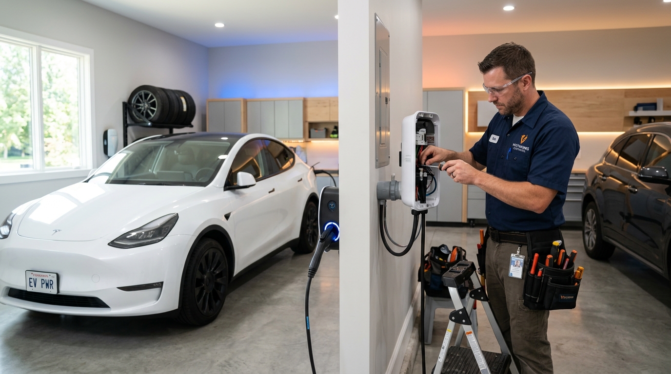 EV Charger Installation in Sterling Heights, MI